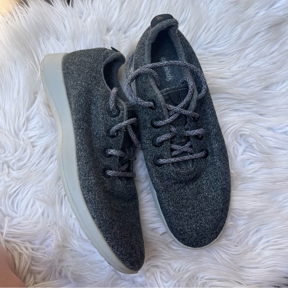 All birds men’s gray wool runners - Picture 3 of 8